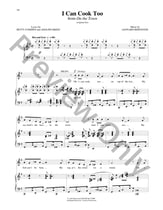 I Can Cook Too piano sheet music cover